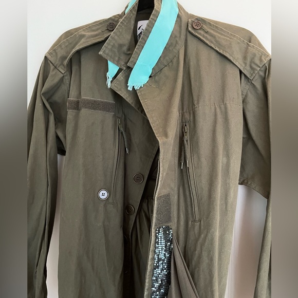 TIGER IN THE RAIN JACKET from FRED SEGAL Green Size 38 - Picture 3 of 12
